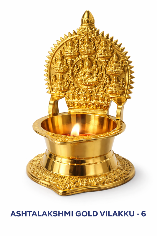 ASHTALAKSHMI VILAKKU Gold no.65